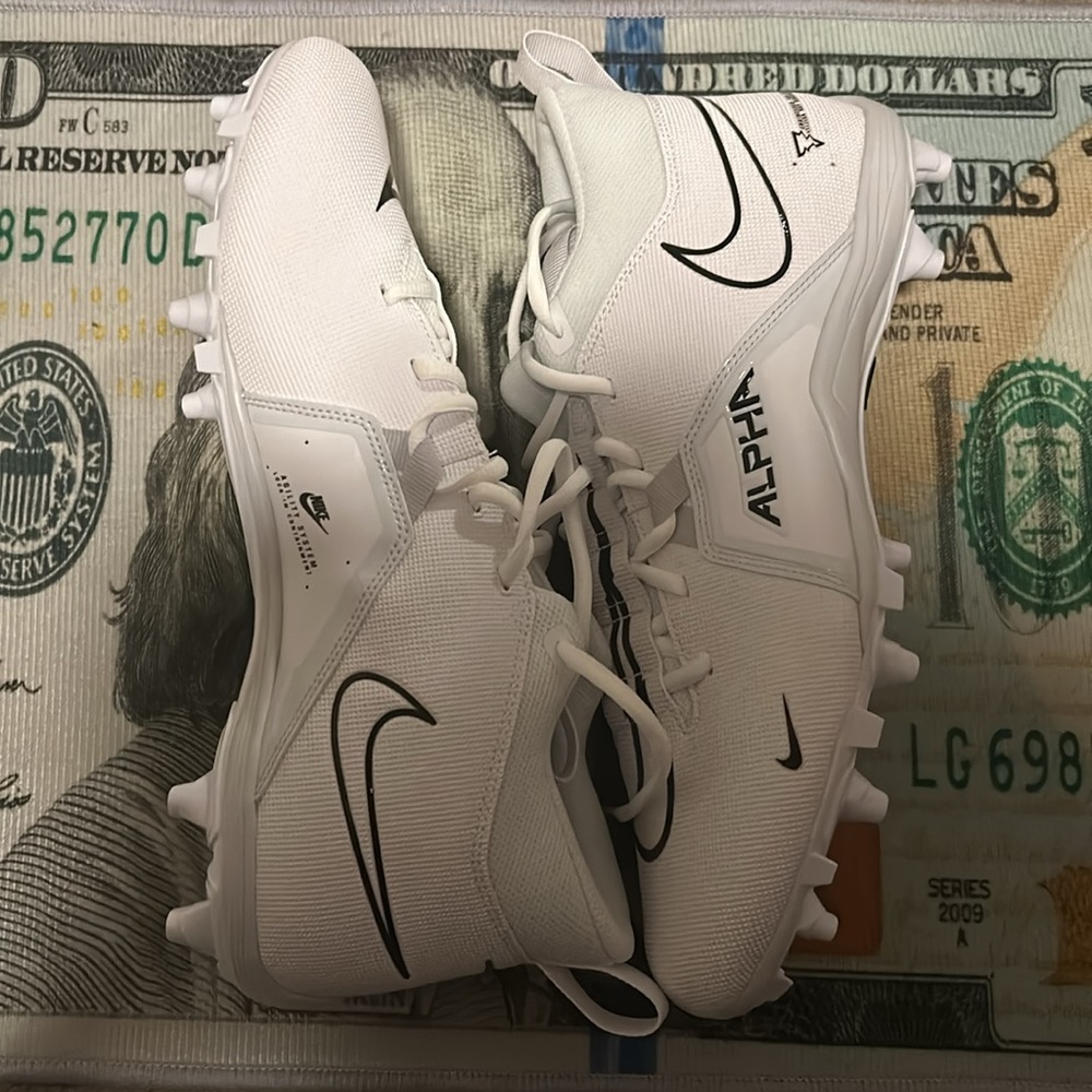Nike alpha cleats size 12 M never worn still in box - Picture 4 of 4